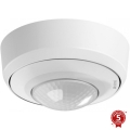 Steinel 087951 - Bewegingssensor voor buiten met aanwezigheidssensor PD-8 ECO KNX 360° IP54 wit