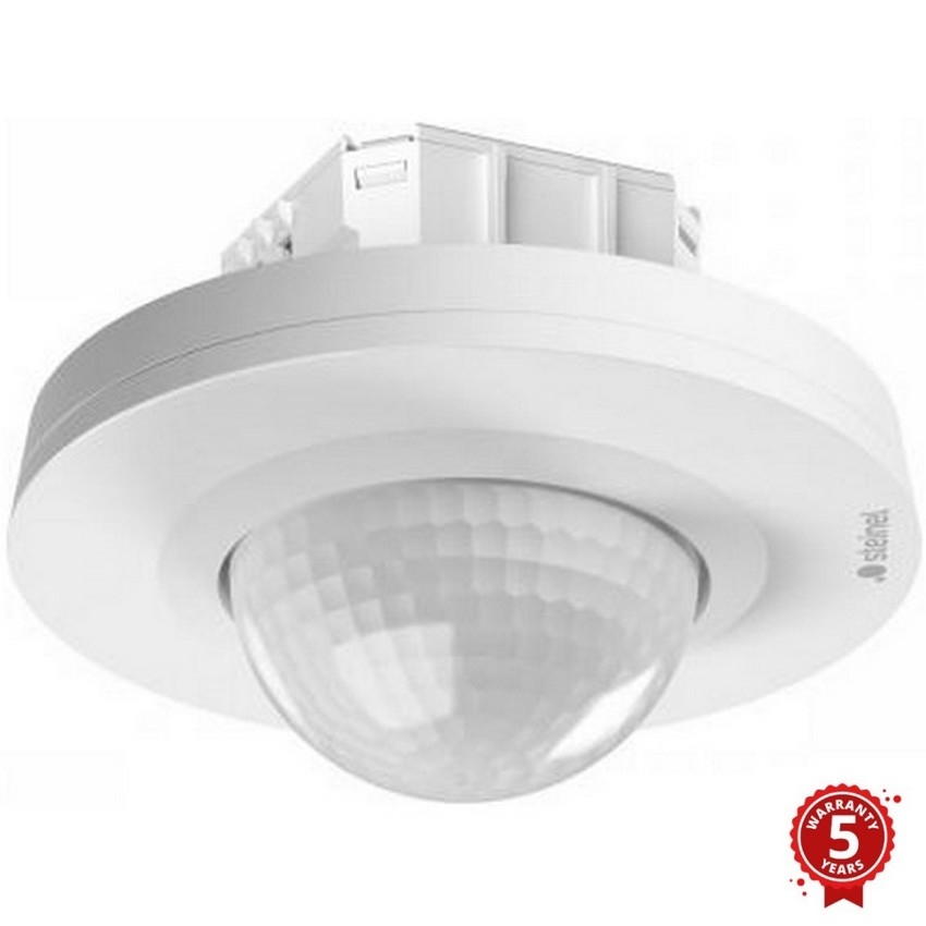 Steinel 088057 - Détecteur de mouvement avec un détecteur de présence PD-24 ECO KNX 360° blanc