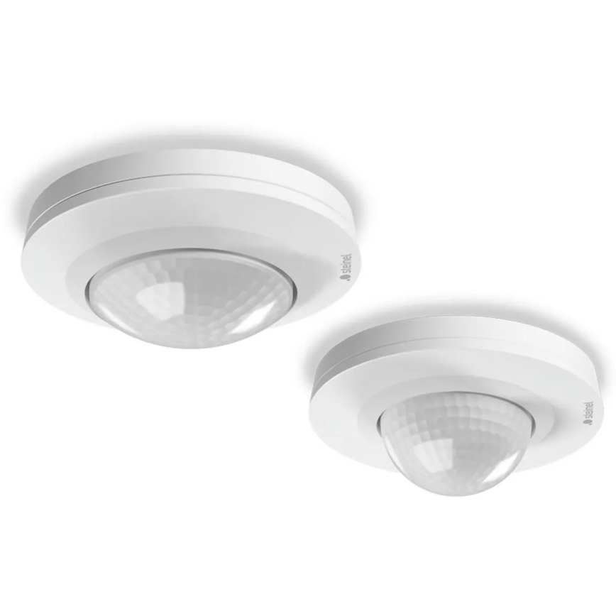 Steinel 088156 - Bewegingssensor voor buiten met aanwezigheidssensor PD-8 ECO DALI-2 360° IP54 wit
