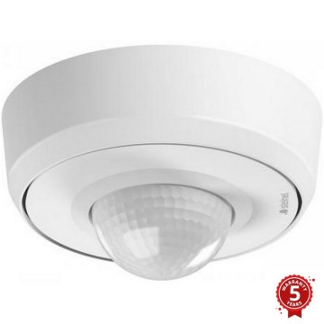 Steinel 088231 - Bewegingssensor voor buiten met aanwezigheidssensor PD-24 ECO DALI-2 360° IP54 wit