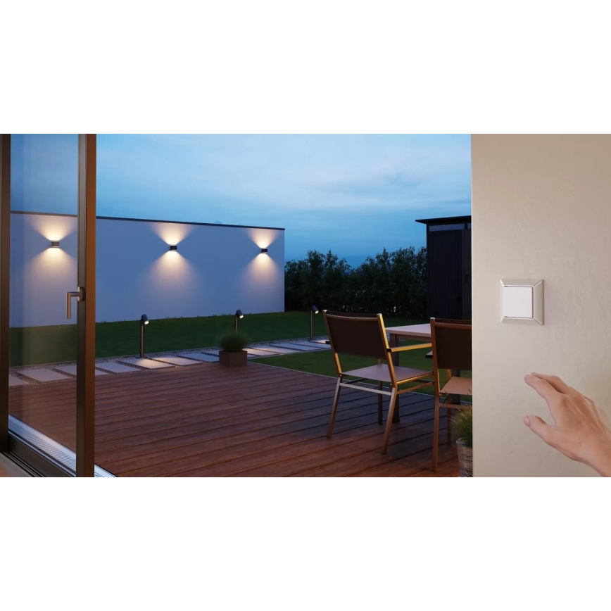 Steinel 088620 - Interrupteur sans fil pour la maison TAPDUO C WS