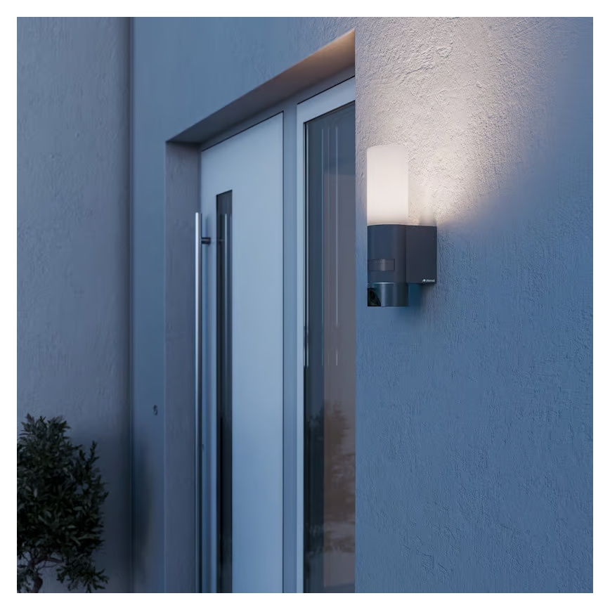 Steinel 092597 - Luminaire extérieur LED avec capteur et caméra L 620 LED/13,5W/230V IP44