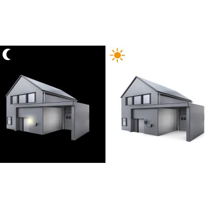 STEINEL 550318 - Schemerlichtschakelaar NightMatic 2000 zwart IP54