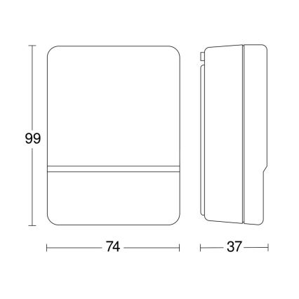 STEINEL 550417 - Détecteur crépusculaire NightMatic 2000 blanc IP54