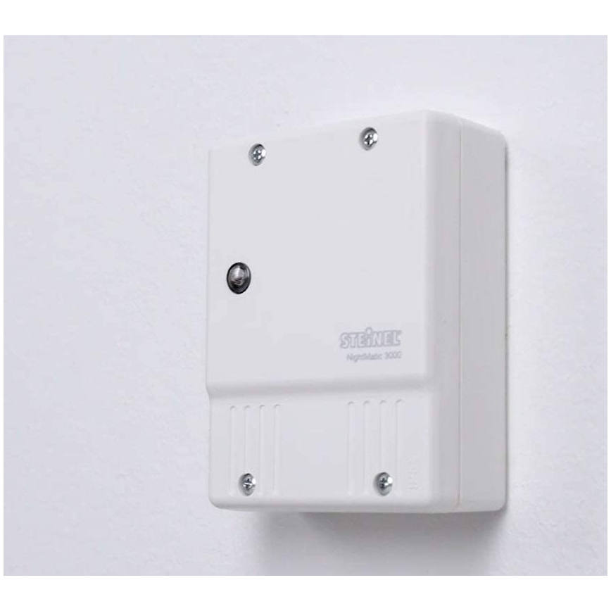 STEINEL 550615 - Détecteur crépusculaire NightMatic 3000 Vario blanc IP54