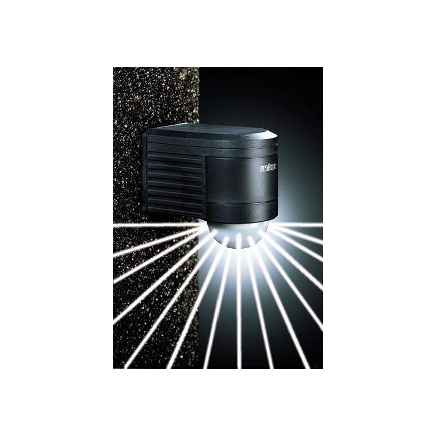 STEINEL 602116 - Infrarood bewegingsmelder buiten 602116 - IS 300 zwart IP54
