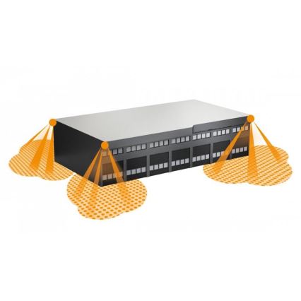 STEINEL 602116 - Infrarood bewegingsmelder buiten 602116 - IS 300 zwart IP54