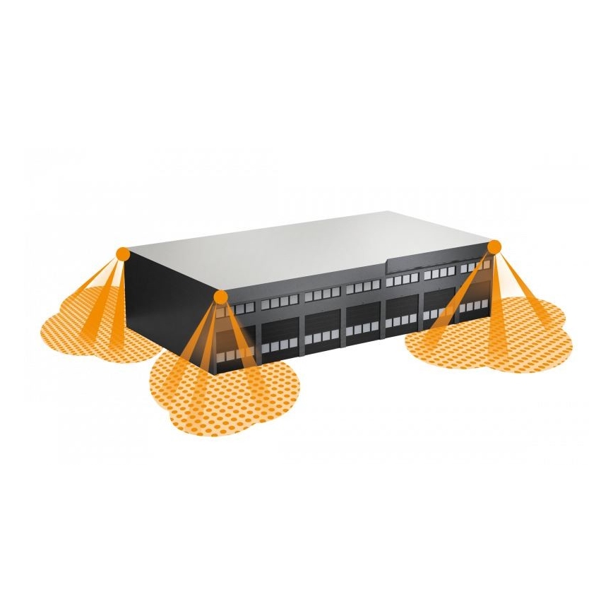 STEINEL 602215 - Infrarood bewegingsmelder buiten IS 300 wit IP54