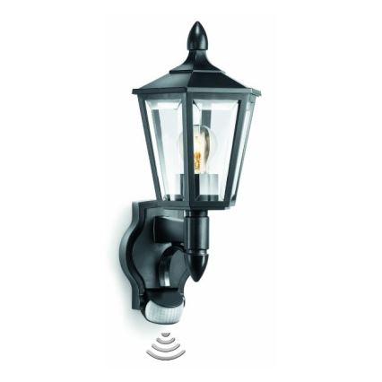 Steinel 617813 - Wandlamp voor buiten met bewegingssensor L 15 1xE27/60W/230V IP44