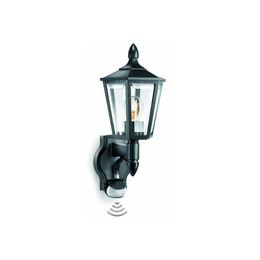 Steinel 617813 - Wandlamp voor buiten met bewegingssensor L 15 1xE27/60W/230V IP44