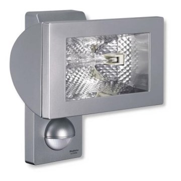 STEINEL 648510 - Spot halogène avec détecteur HS 502 argent