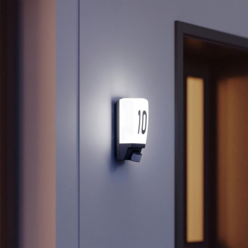 STEINEL 650513 - L1 Lampe blanche extérieur avec détecteur