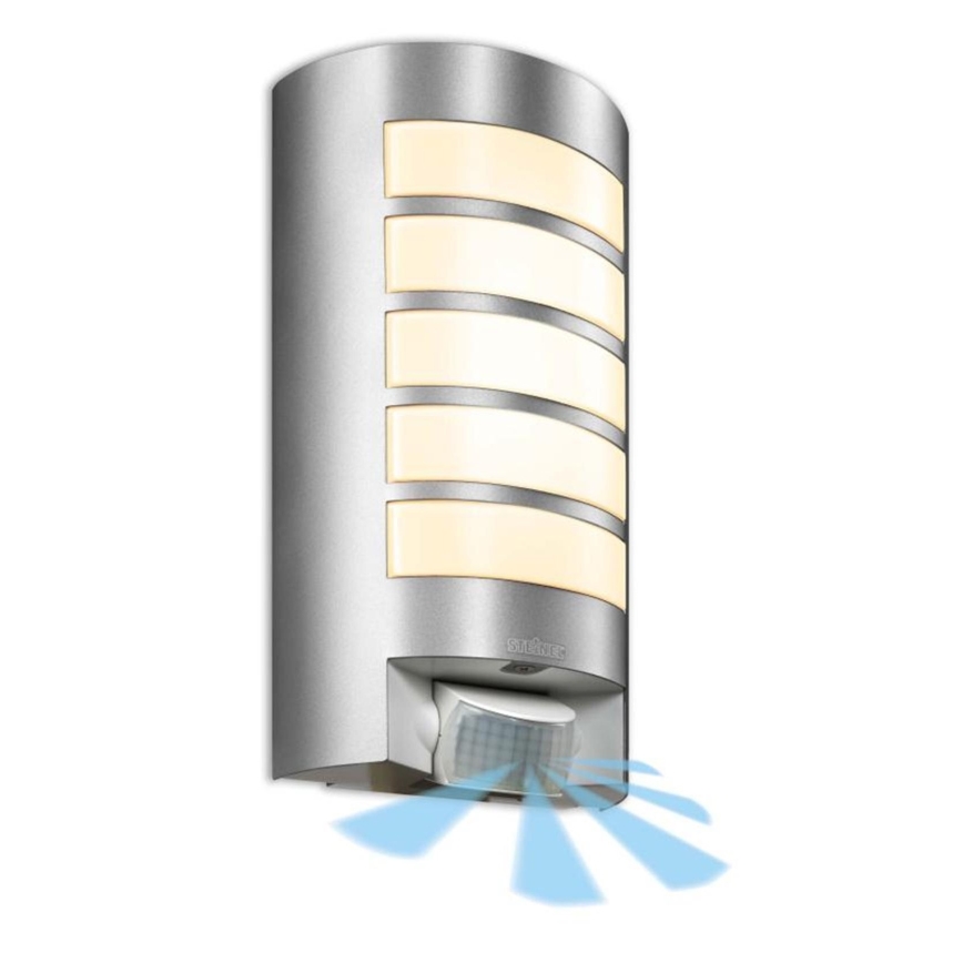 Steinel 657918 - Applique murale extérieure avec détecteur L12S 1xE27/60W/230V IP44