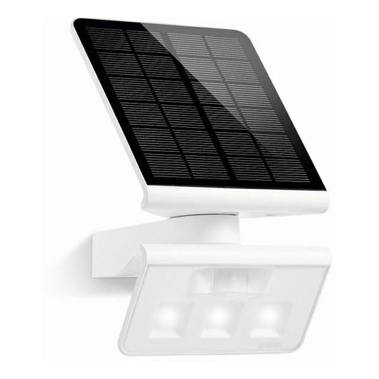 STEINEL 671006 - Projecteur solaire LED avec détecteur XSolar L-S 0,5W/LED blanc