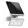 STEINEL 671013 - Solar LED-Schijnwerper XSolar L-S 1,2W/LED zilver IP44 2500 mAh