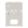 STEINEL 85148 - Hoek wand houder IS ECO wit