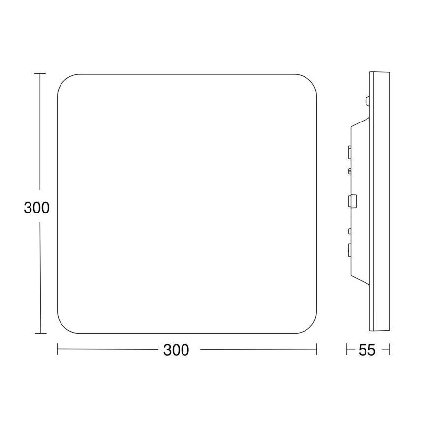 Steinel 067731- Dimbare LED plafondlamp met sensor RS PRO R20 PLUS 15,86W/230V IP40 4000K