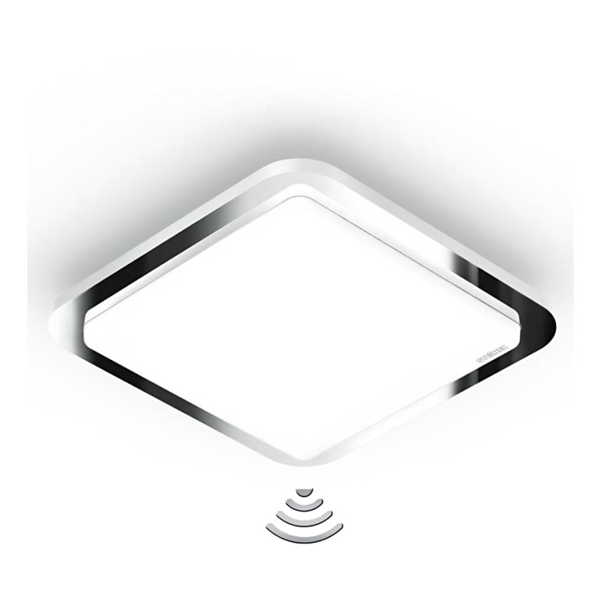 STEINEL st007911 - Plafonnier avec détecteur RS LED D1 LED/11W/230V chrome brillant
