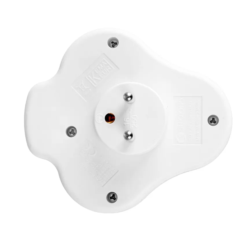 Stekkerdoos met schakelaar 2x stopcontact + USB-C + USB-A