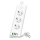 Stekkerdoos met schakelaar LINEA PRO 3x230V + 3xUSB-A + 1xUSB-C SCHUKO 3 m wit