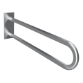 Steunhandgreep 10,3 x 25,3 cm, RVS/zilverkleurig