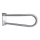 Steunhandgreep 10x25 cm RVS/zilver