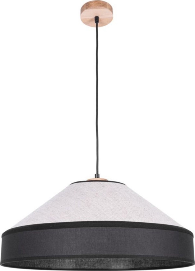 Stijlvolle hanglamp aan kabel AMIGO 1xE27/60W/230V eiken