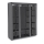 Stoffen kledingkast MATIS 150x175 cm met planken en kledingstang, grijs
