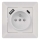 Stopcontact met USB-A en USB-C