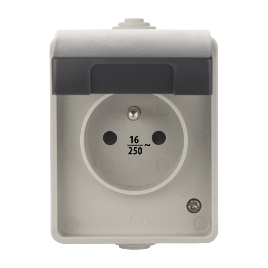 Stopcontact voor Buiten FRENCH 250V/16A IP54