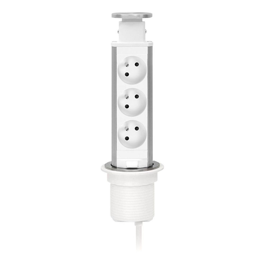 Stopcontactzuil voor tafelblad – 3x 230 V