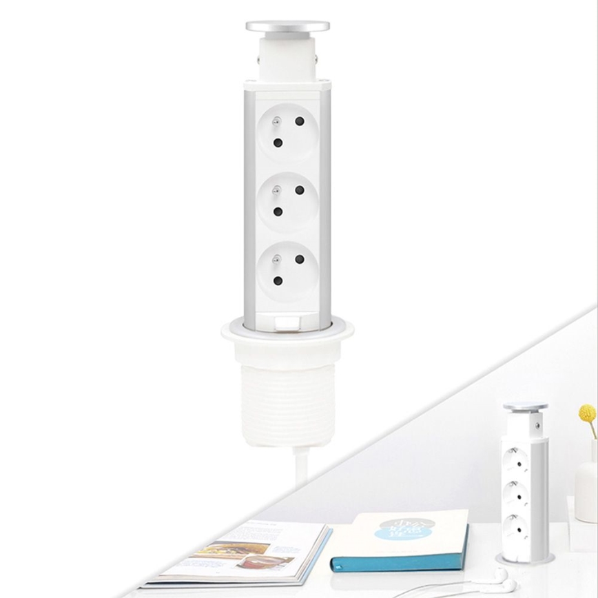 Stopcontactzuil voor tafelblad – 3x 230 V