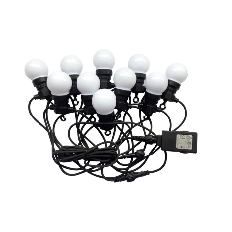 String - LED Buiten lichtketting 5m 10xLED/0,5W/230V IP44