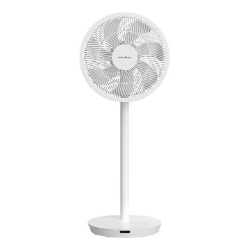 Stylies - 2-in-1 staande ventilator ANTILA 25W/230V 88 cm wit + afstandsbediening