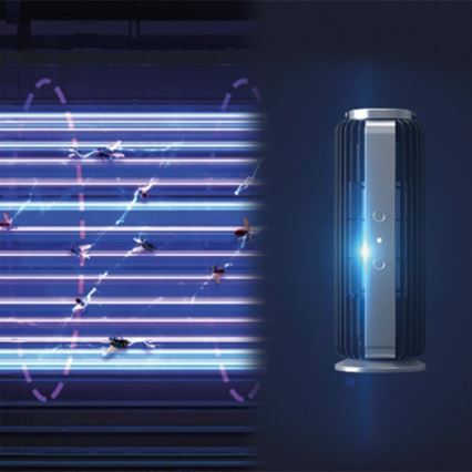 Stylies - Lichtval voor muggenbestrijding AURIGA UV-A/8W/230V 60 m²