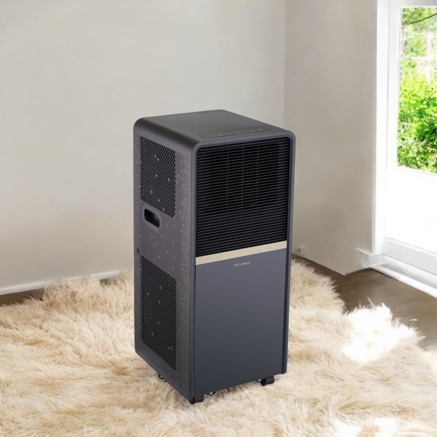 Stylies - Mobiele airconditioner POLARIX 1000W/230V 9000 BTU zwart + afstandsbediening