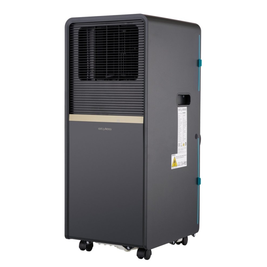 Stylies - Mobiele airconditioner POLARIX 1000W/230V 9000 BTU zwart + afstandsbediening
