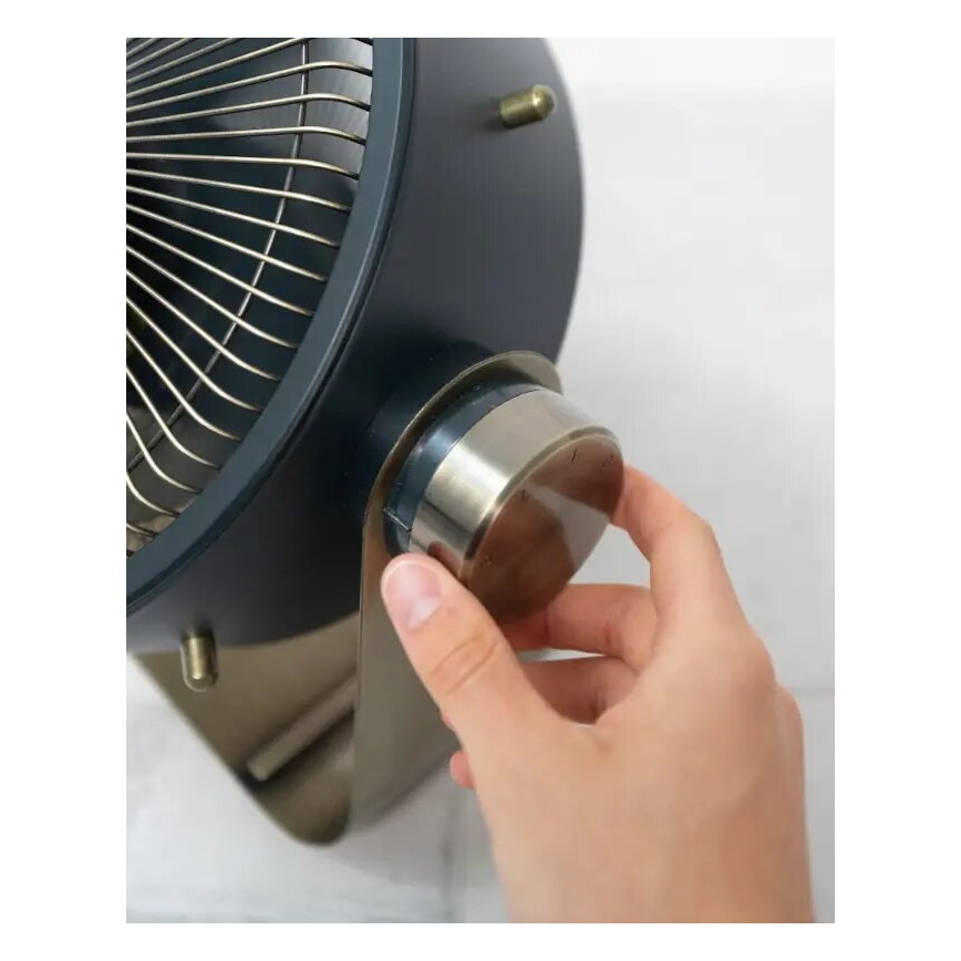 Stylies - Staande ventilator CASTOR 40W/230V zwart