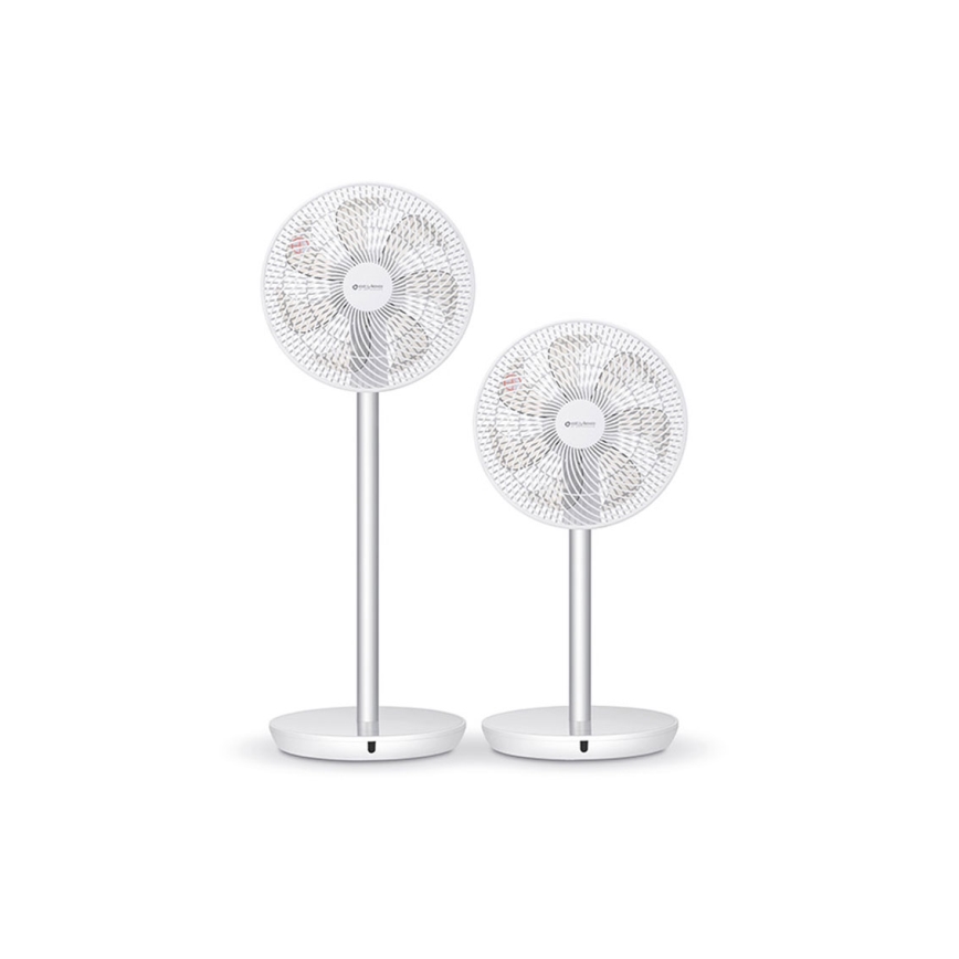 Stylies - Staande ventilator TUKAN 25W/230V 60 cm wit + afstandsbediening
