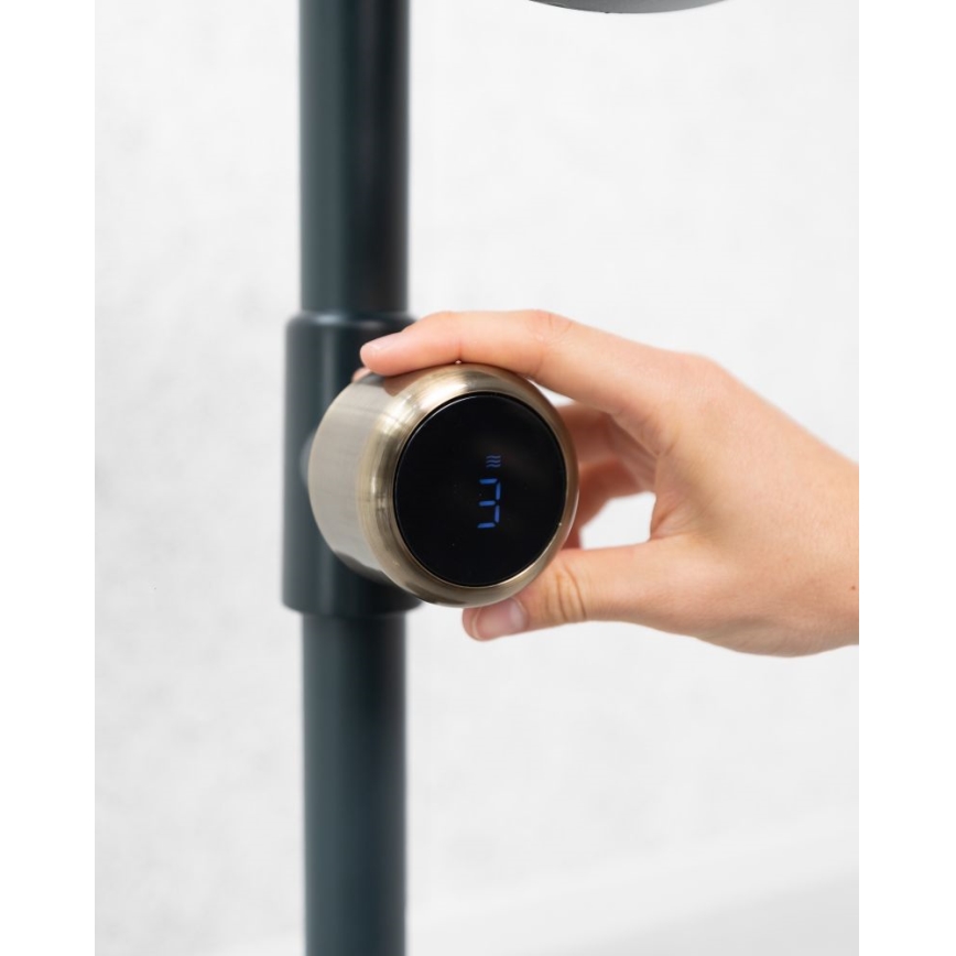Stylies - Staande ventilator URANUS 35W/230V 94 cm zwart