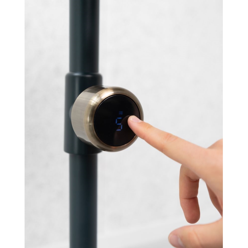 Stylies - Staande ventilator URANUS 35W/230V 94 cm zwart