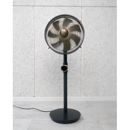 Stylies - Staande ventilator URANUS 35W/230V Ø 35 cm zwart