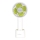 Stylies - Ventilateur à main rechargeable LACERTA 4W/5V 2500 mAh blanc