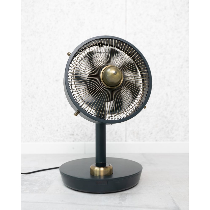 Stylies - Ventilateur de table CEPHEUS 24W/230V noir