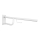 Support de fixation 10x25 cm, blanc