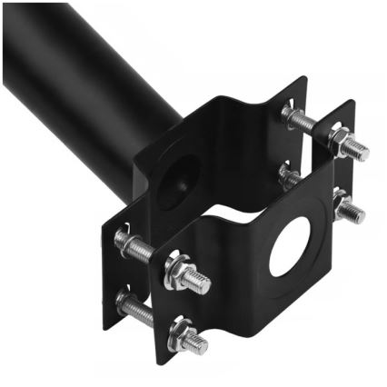 Support de montage pour luminaire extérieur BASE Ø 48 mm noir