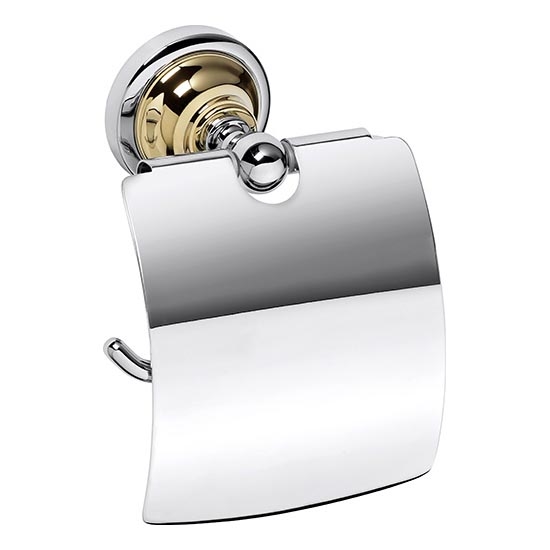 Support pour papier 14x15 cm argenté/doré