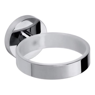 Support pour sèche-cheveux OMEGA 8 x 5,5 cm argenté