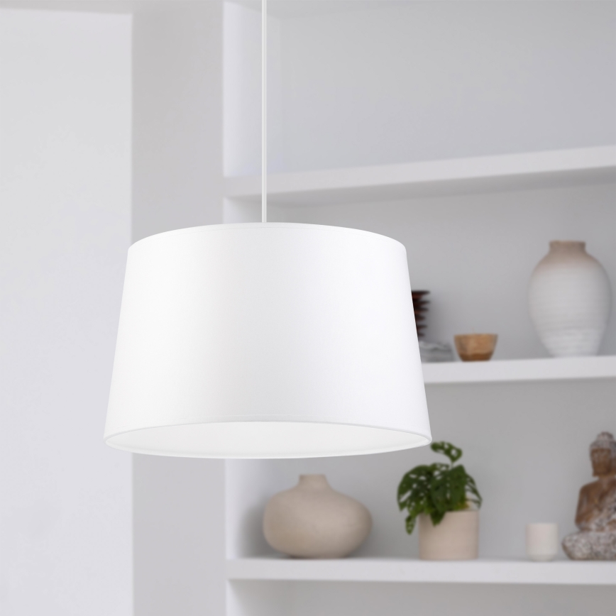 Suspension à câble AIDA 1xE27/60W/230V Ø 35 cm chêne/blanc