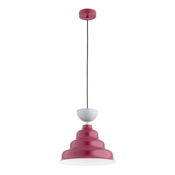 Suspension à câble BALWANEK 1xE27/15W/230V rouge